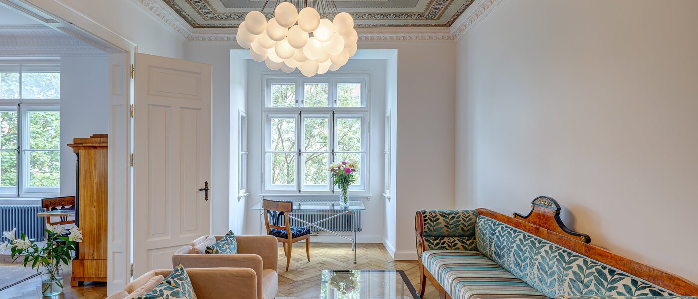 Wohnung München Lehel 01 Wohnbereich 13986