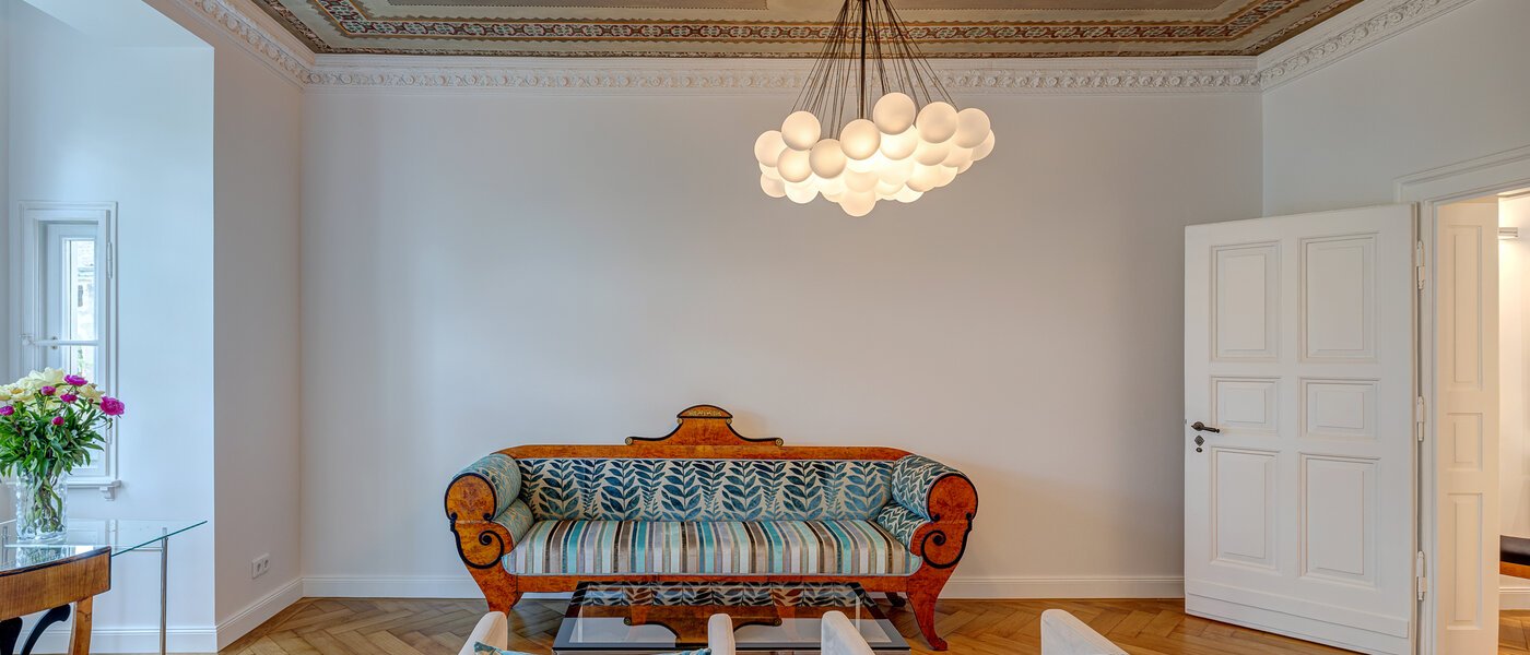 Wohnung München Lehel 03 Wohnbereich 13986