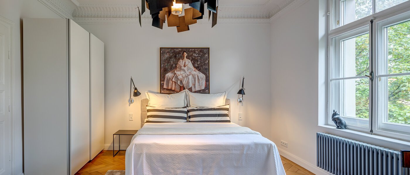 Wohnung München Lehel 01 1. Schlafzimmer 13986