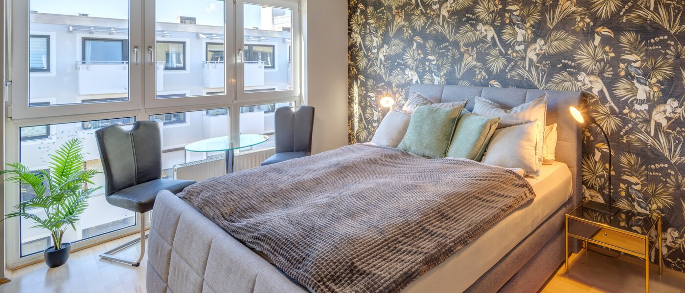 Dachterrassenwohnung München Neuhausen 01 1. Schlafzimmer 13988