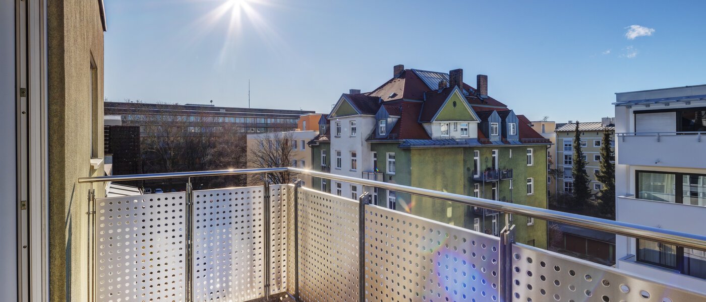 Dachterrassenwohnung München Neuhausen 02 1. Balkon 13988