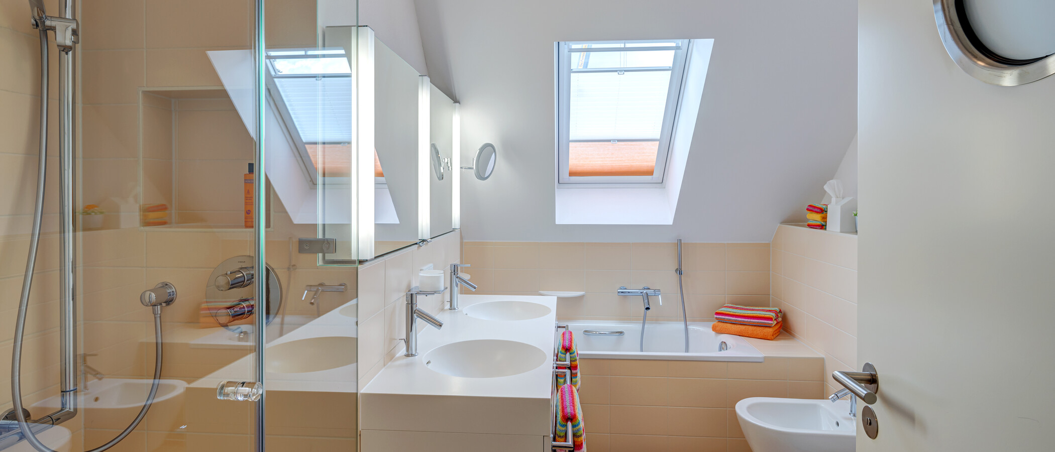 Dachterrassenwohnung München Waldtrudering 01 Badezimmer 13992