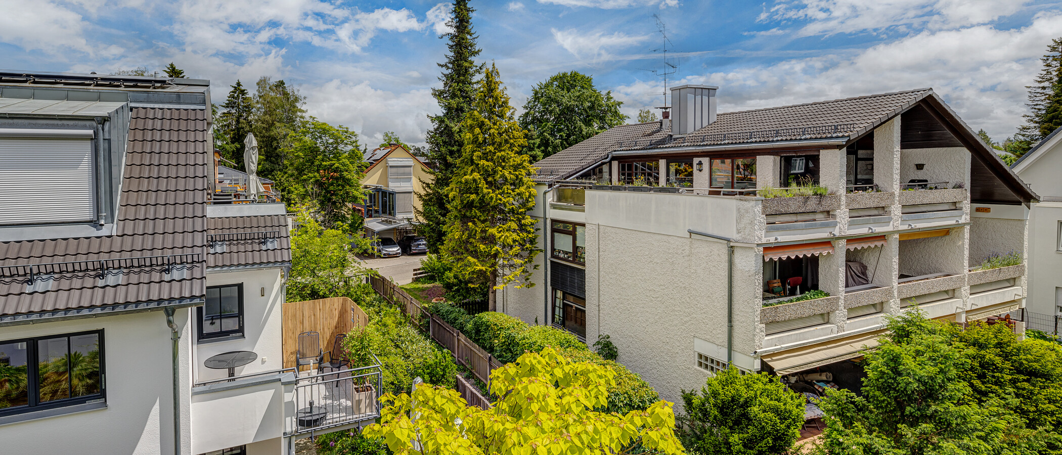 Dachterrassenwohnung München Waldtrudering 03 Aussicht 13992