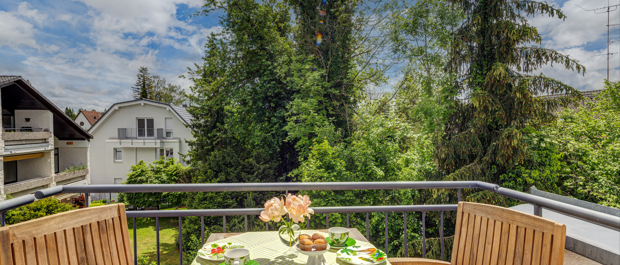 Dachterrassenwohnung München Waldtrudering 02 Dachterrasse 13992