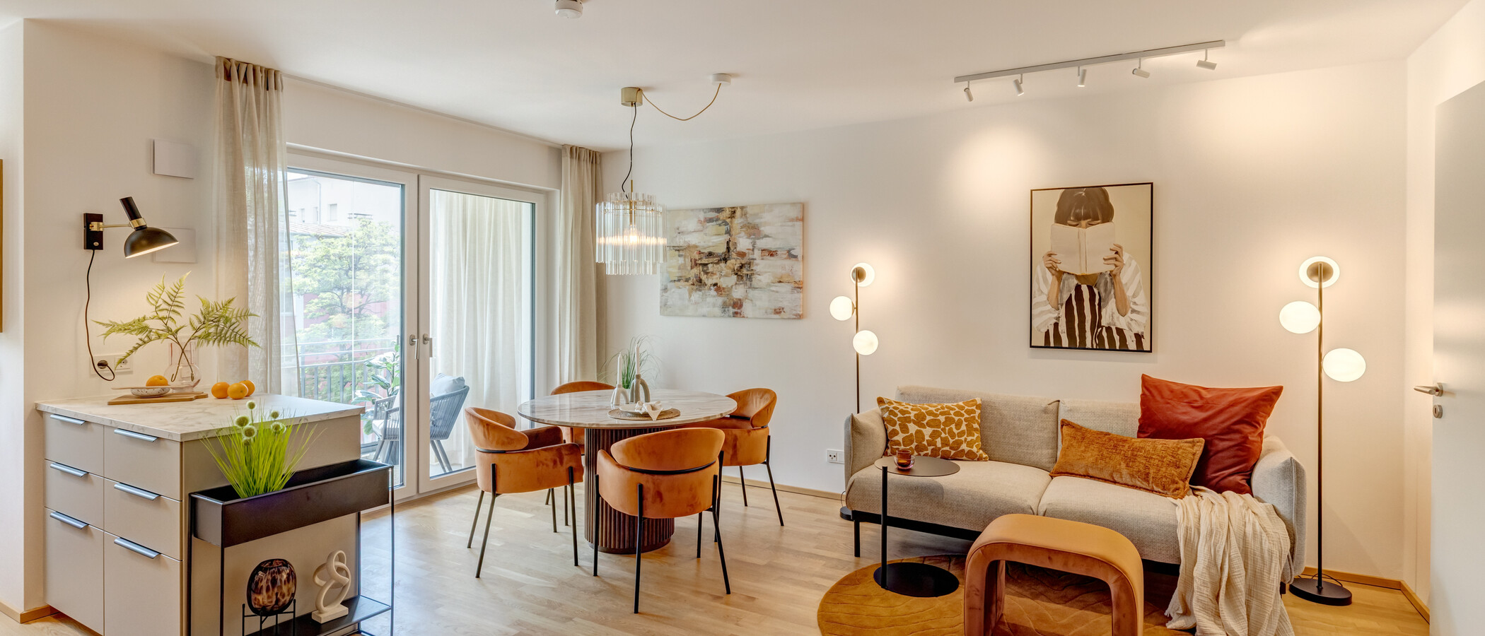 Wohnung München Neuhausen 01 Wohnbereich 13994