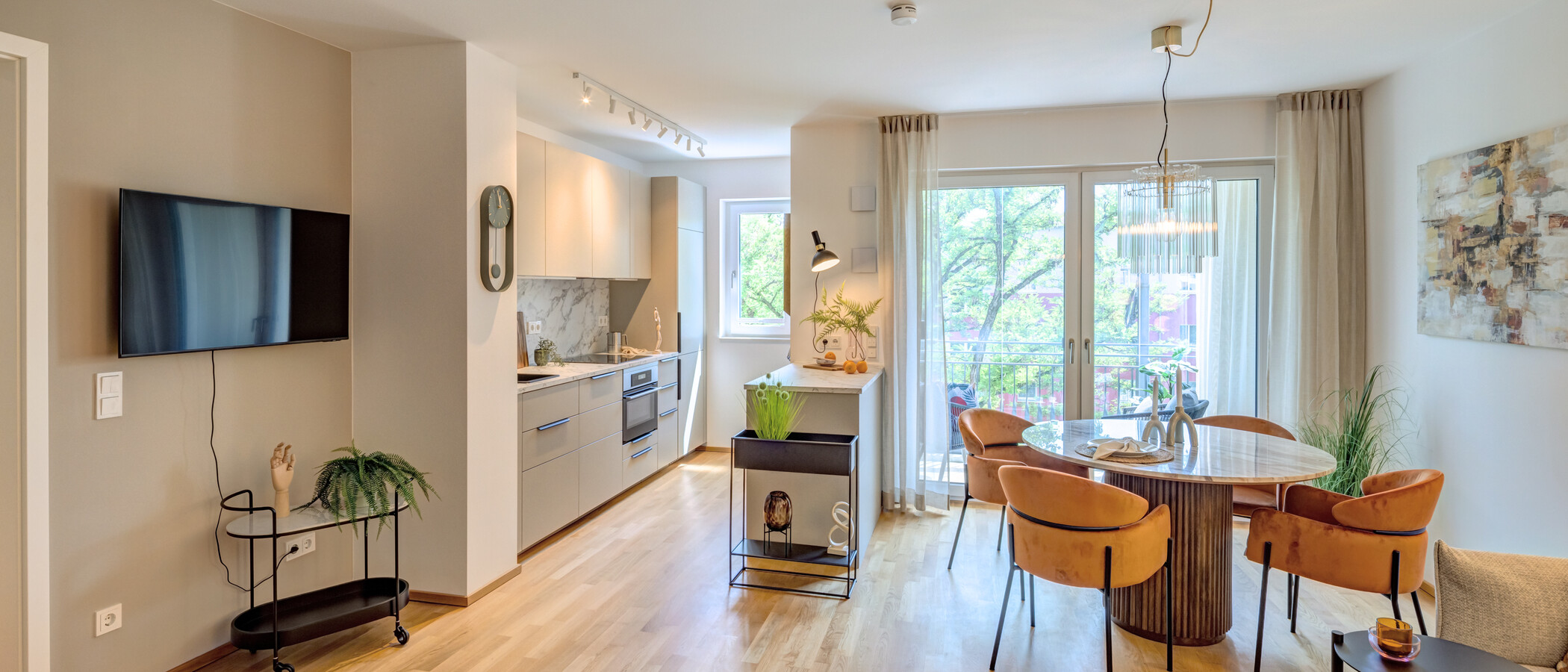 Wohnung München Neuhausen 05 Wohnbereich 13994
