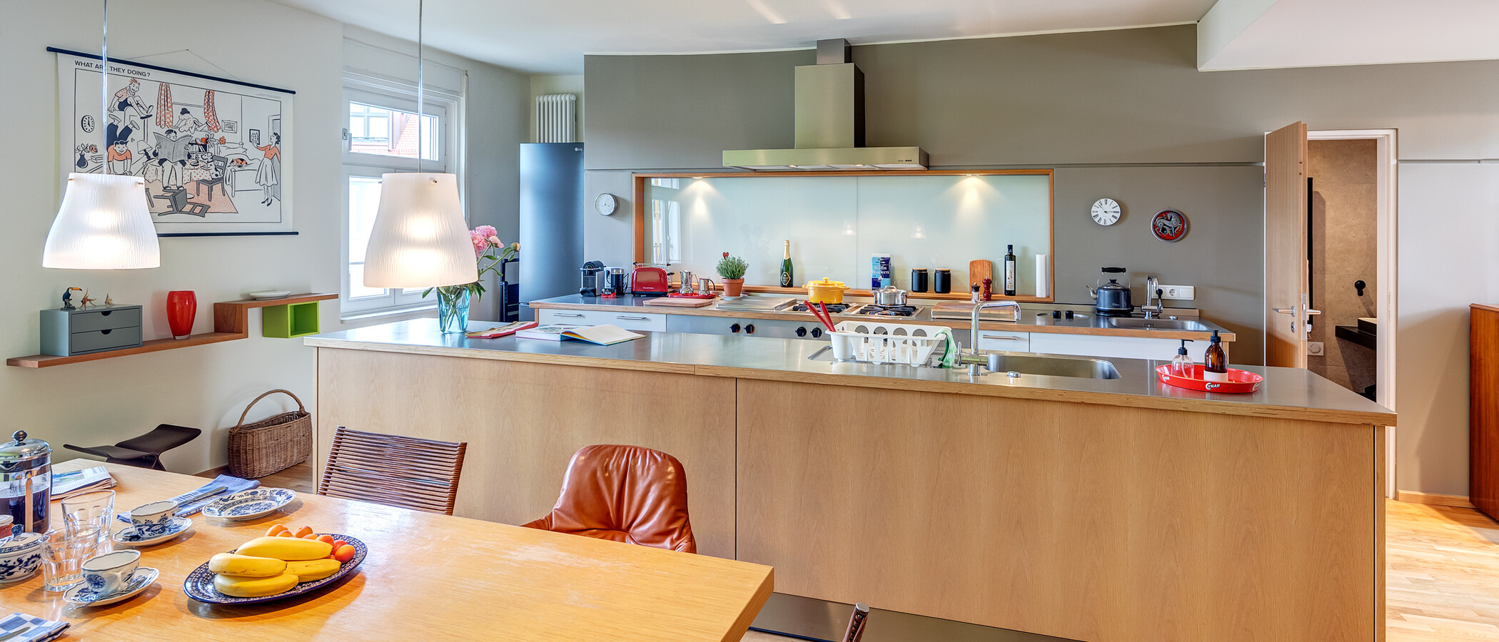 Maisonette-Galerie Wohnung München Glockenbachviertel 02 Küche 13995