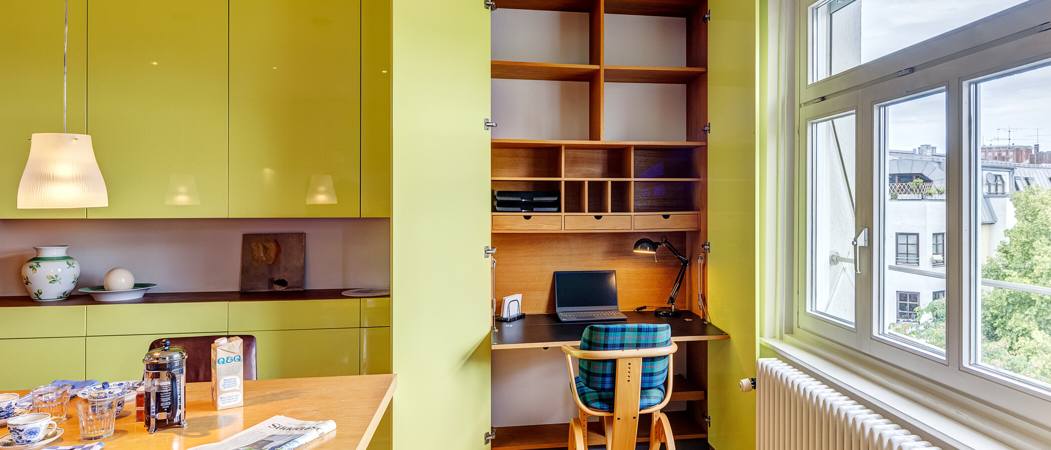 Maisonette-Galerie Wohnung München Glockenbachviertel 04 Küche 13995