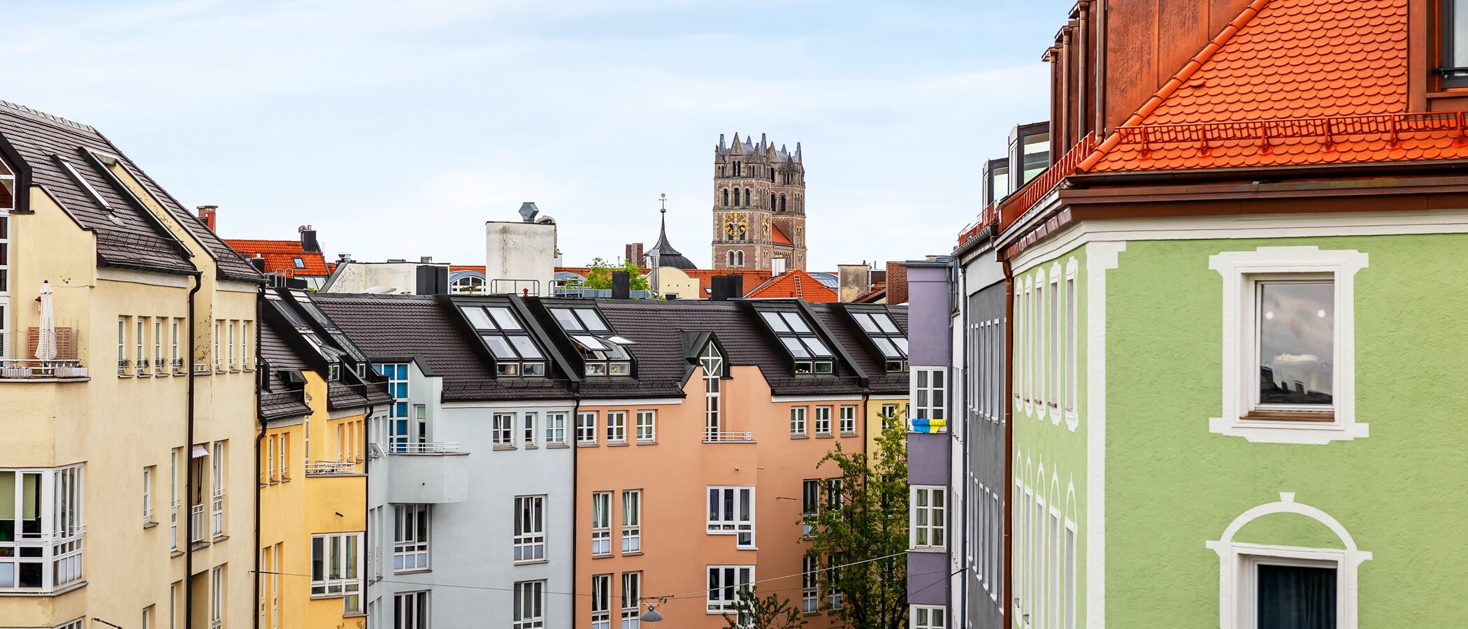 Maisonette-Galerie Wohnung München Glockenbachviertel 02 Aussicht 13995