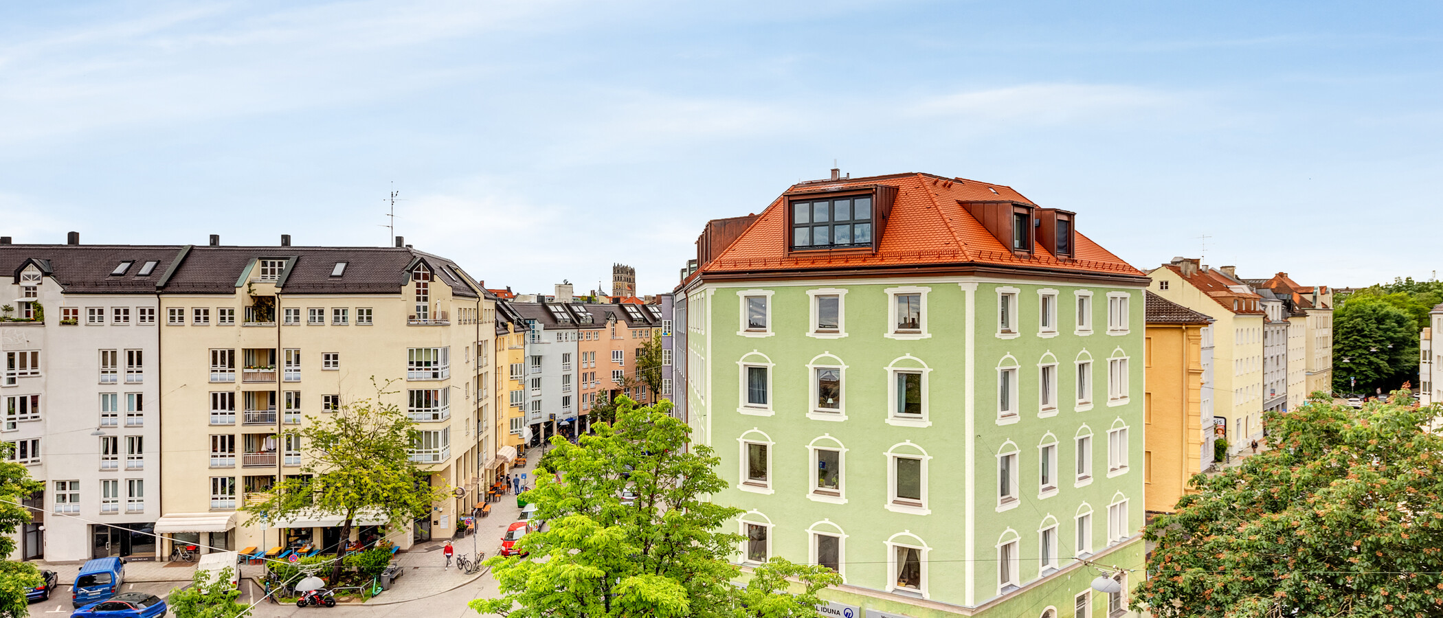 Maisonette-Galerie Wohnung München Glockenbachviertel 04 Aussicht 13995