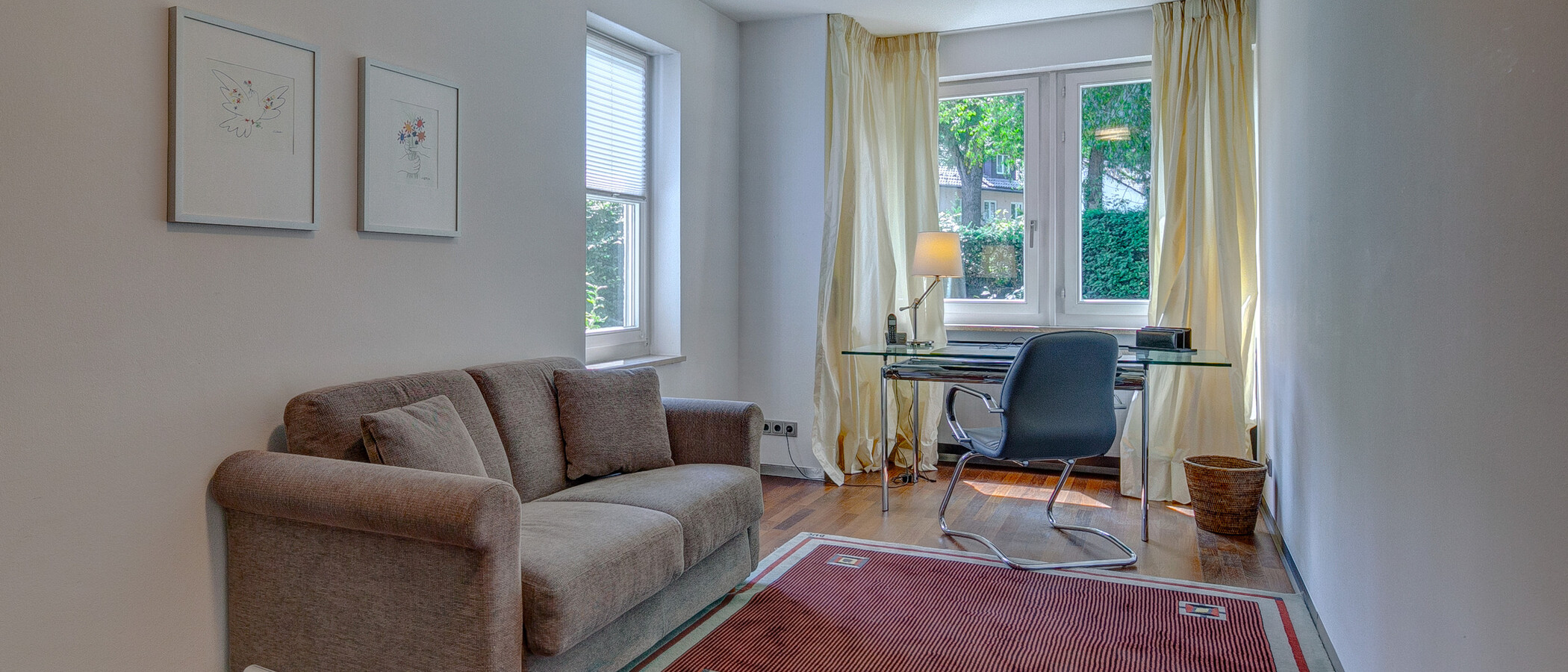 Gartenwohnung München Herzogpark 01 Bürobereich 1401