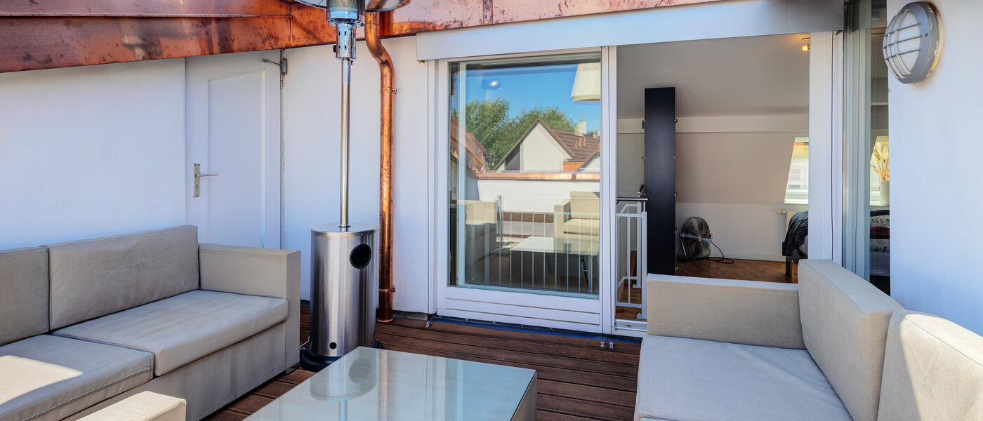 Maisonettewohnung München Lehel 03 Dachterrasse 14018