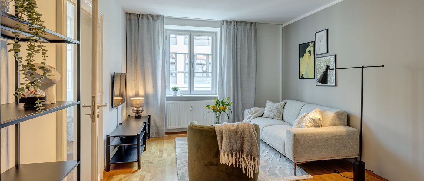 Wohnung München Lehel 01 Wohnzimmer 14023