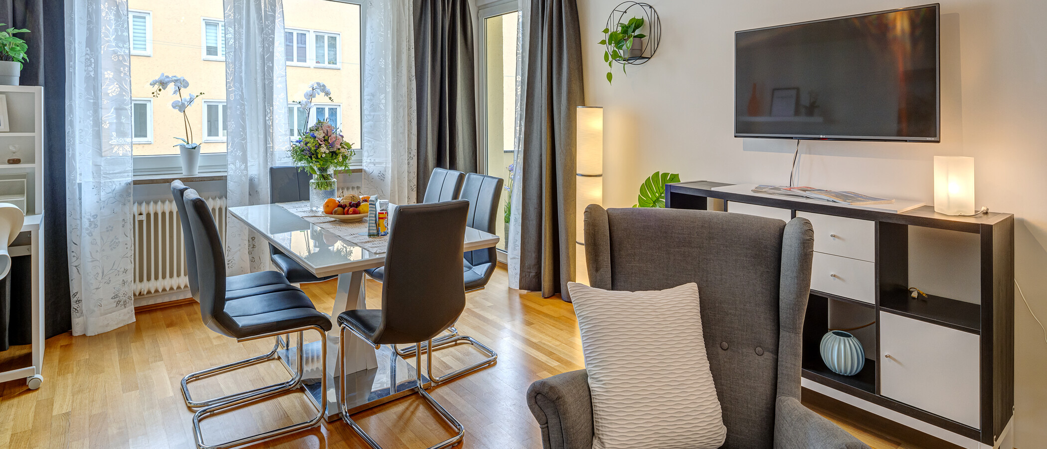 Wohnung München Lehel 02 Wohnbereich 14040