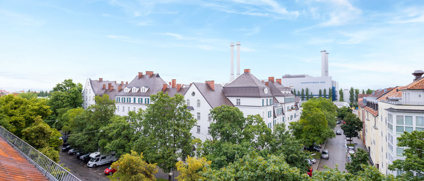 Dachgeschosswohnung München Sendling 02 Aussicht 14059