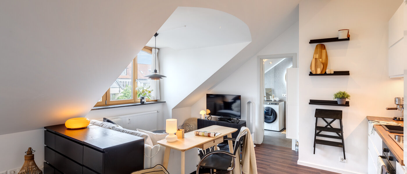 Dachgeschosswohnung München Sendling 05 Wohnbereich 14059