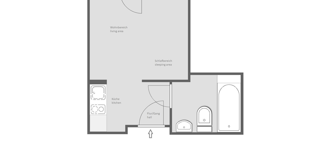 Apartment München Neuhausen 01 Grundriss 14060