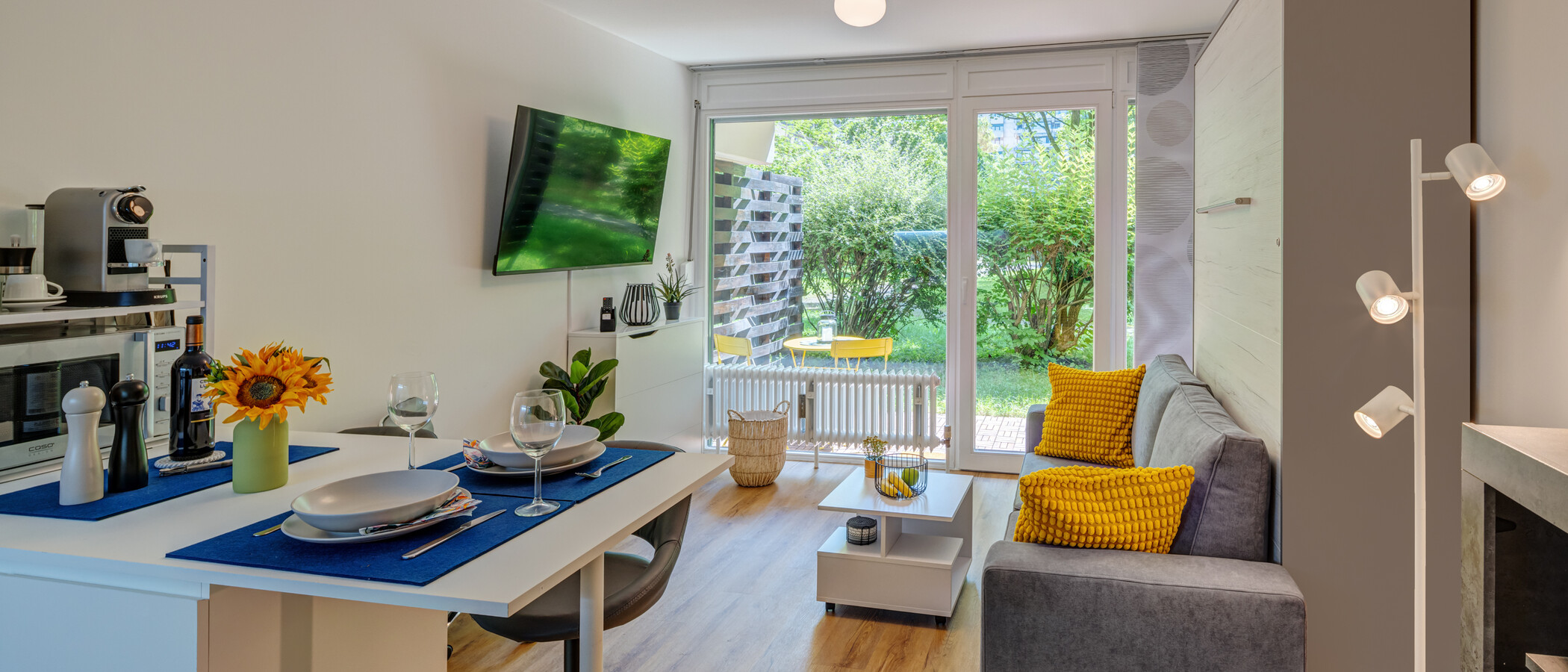 Apartment München Haidhausen 01 Wohnbereich 14070