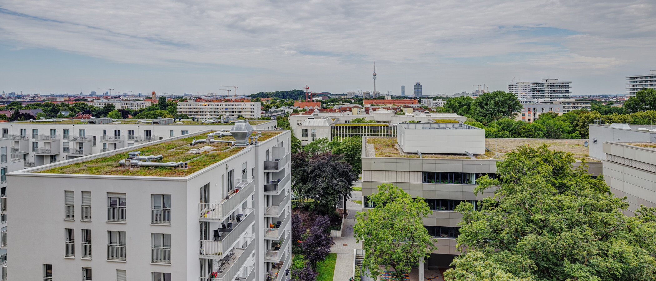 Wohnung München Schwabing (rechts der Leopoldstraße) 02 Aussicht 14071