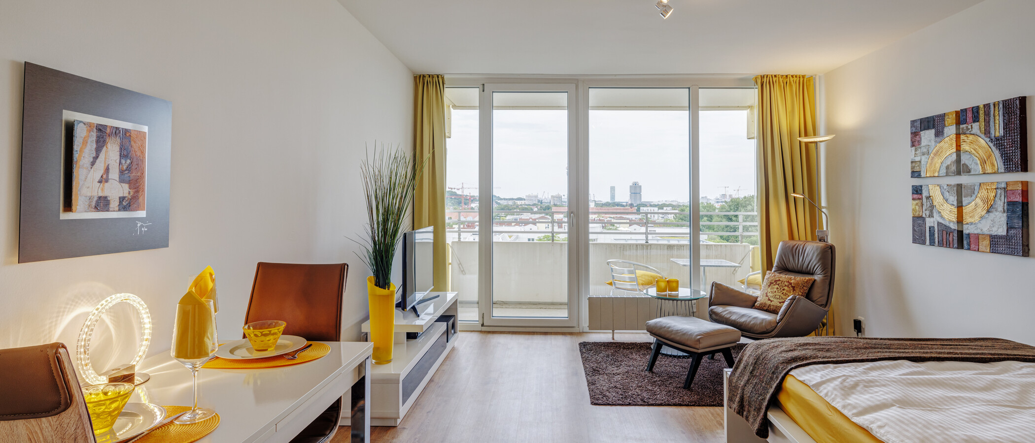 Wohnung München Schwabing (rechts der Leopoldstraße) 01 Wohnbereich 14071