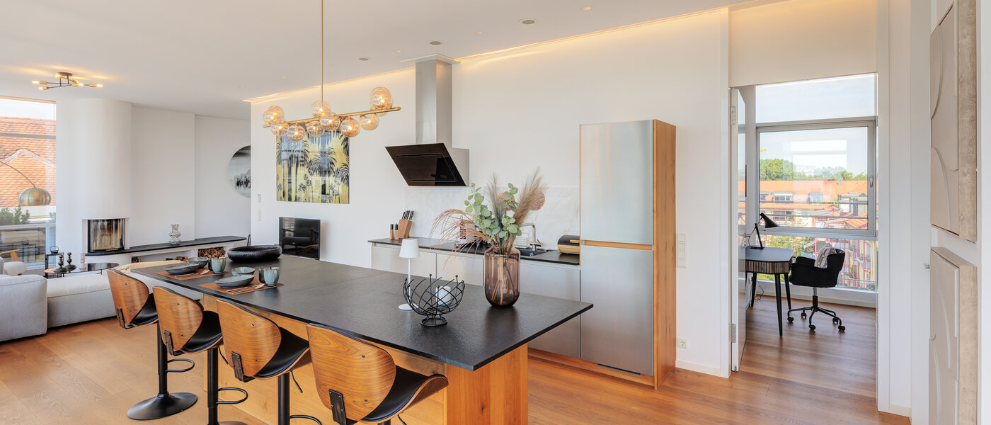 Penthousewohnung München Obersendling 04 Küche 14084