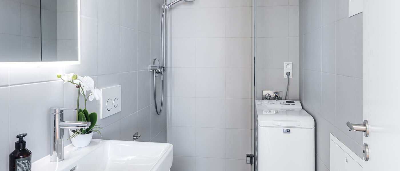 Penthousewohnung München Obersendling 01 2. Badezimmer 14084