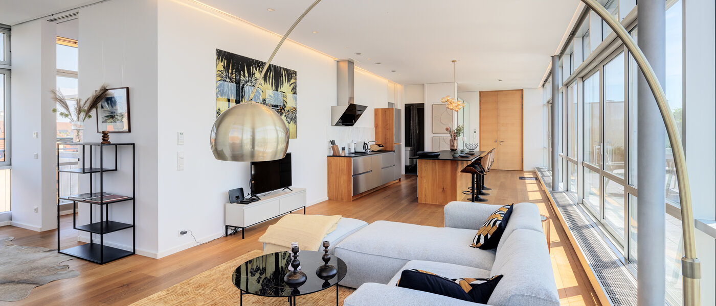 Penthousewohnung München Obersendling 04 Wohnbereich 14084