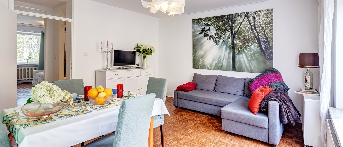 Wohnung München Schwabing-West 01 Wohnbereich 14090