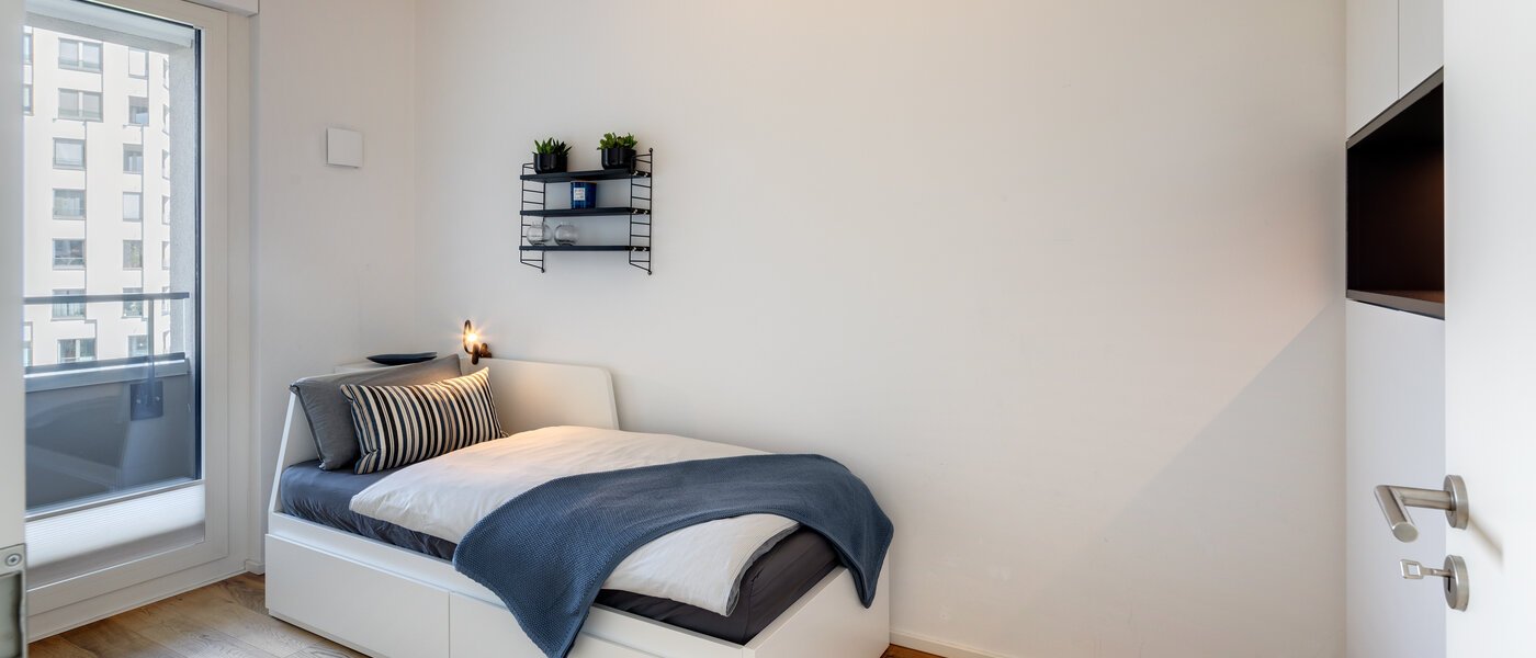 Wohnung München Obersendling 01 2. Schlafzimmer	 14091