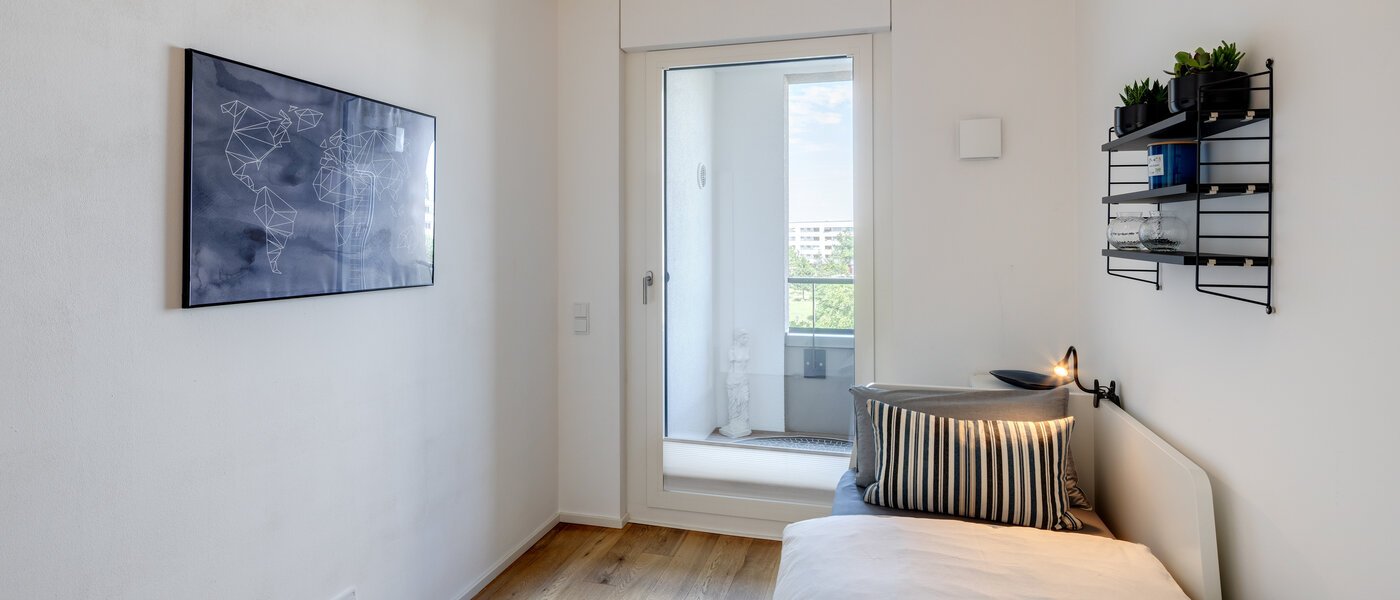 Wohnung München Obersendling 02 2. Schlafzimmer	 14091