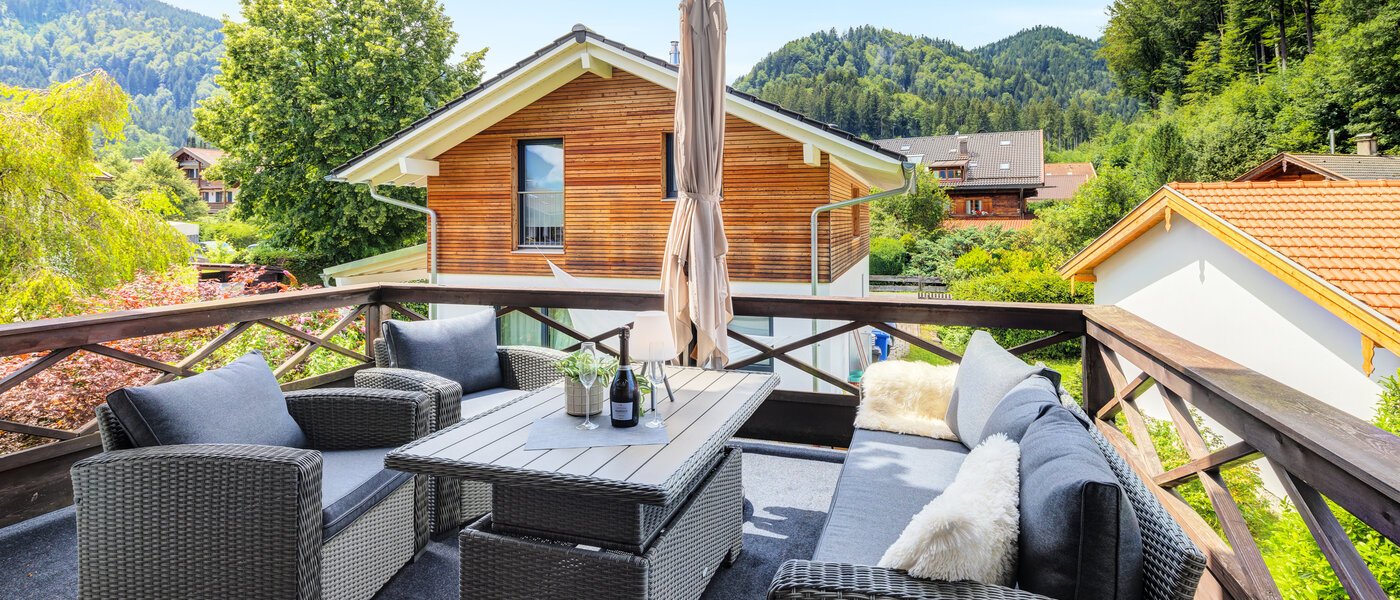 Wohnung Bad Wiessee 01 Loggia 14097