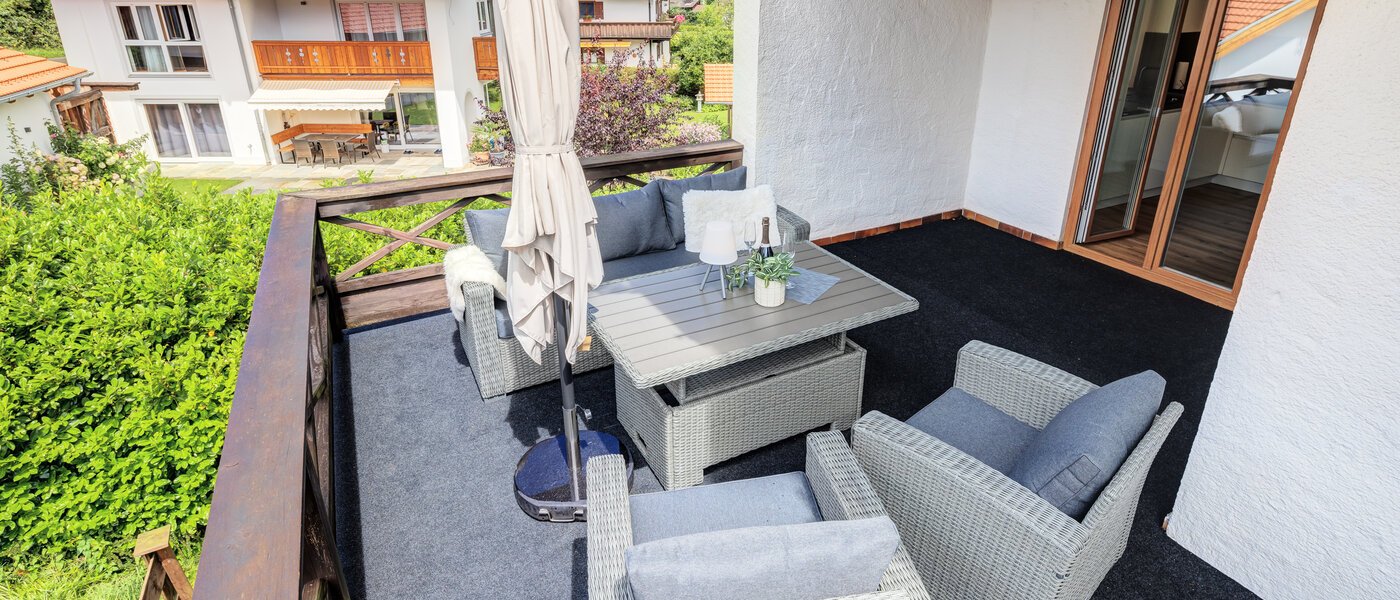 Wohnung Bad Wiessee 02 Loggia 14097