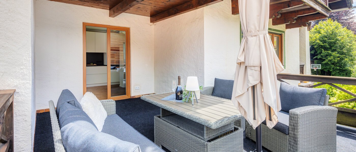 Wohnung Bad Wiessee 03 Loggia 14097