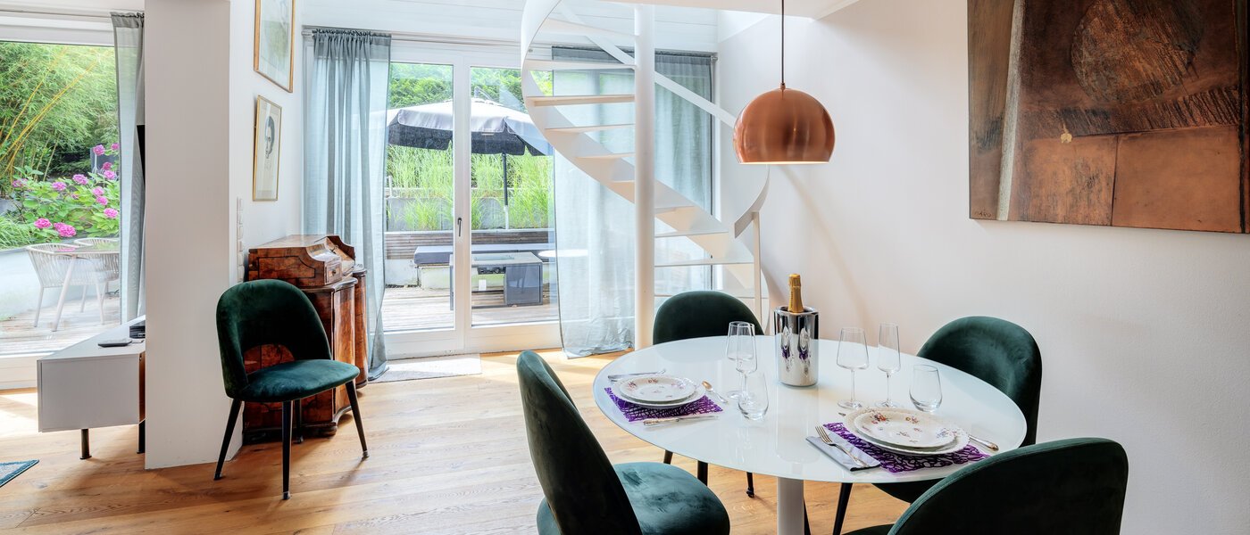 Maisonettewohnung München Solln 01 Essbereich 14111