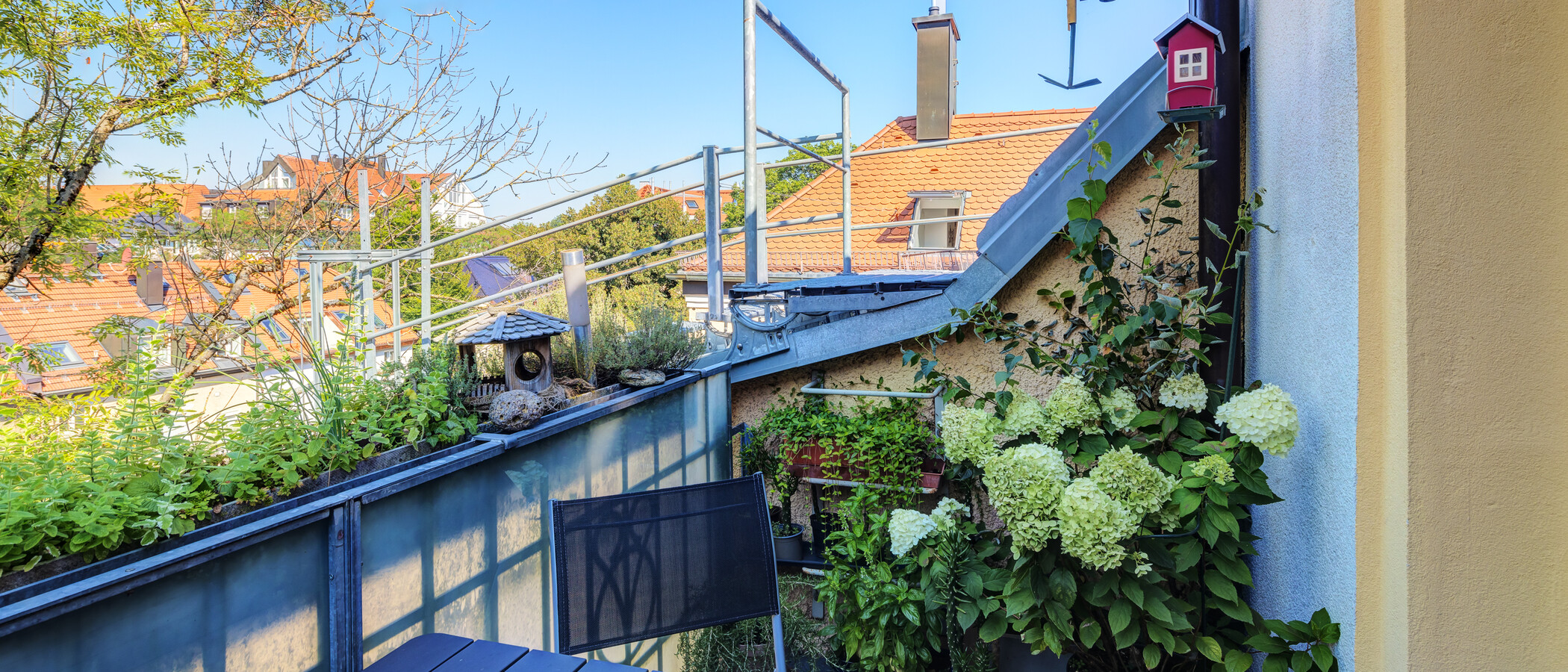 Dachgeschosswohnung München Neuhausen 02 Balkon 14119