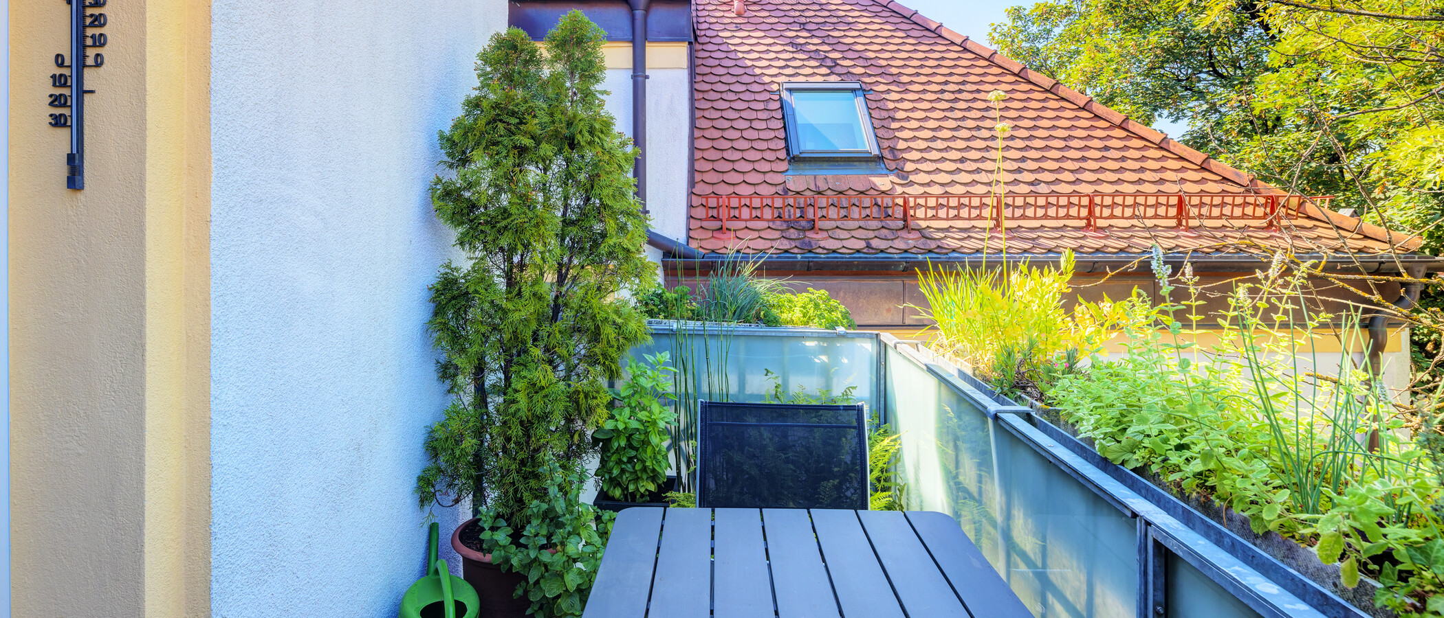 Dachgeschosswohnung München Neuhausen 03 Balkon 14119