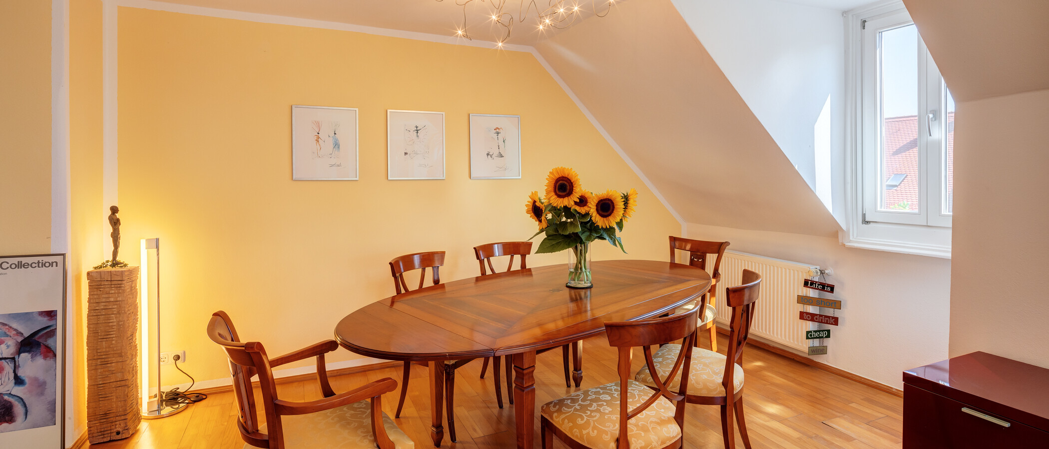 Dachgeschosswohnung München Neuhausen 02 Wohnbereich 14119