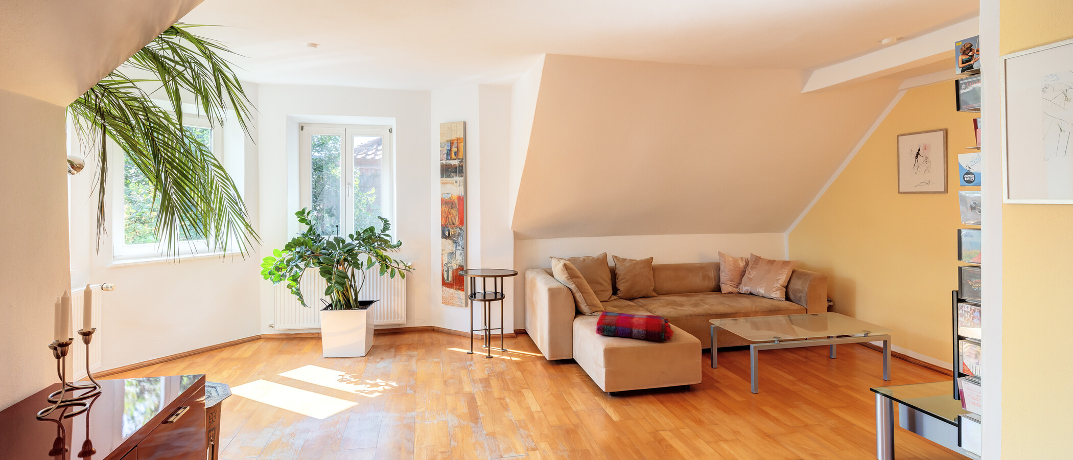 Dachgeschosswohnung München Neuhausen 04 Wohnbereich 14119