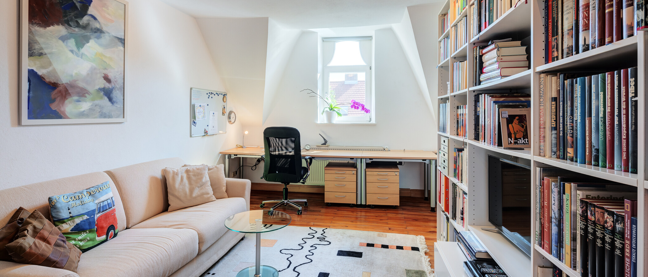 Dachgeschosswohnung München Neuhausen 01 Arbeits-/Gästezimmer 14119
