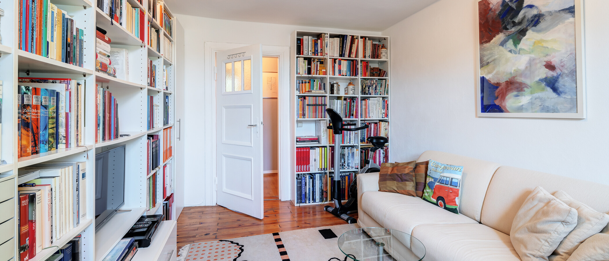 Dachgeschosswohnung München Neuhausen 02 Arbeits-/Gästezimmer 14119