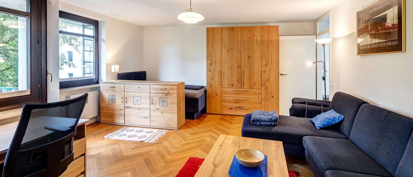 Wohnung München Maxvorstadt - Rund um den Josephplatz 04 Wohnbereich 14151