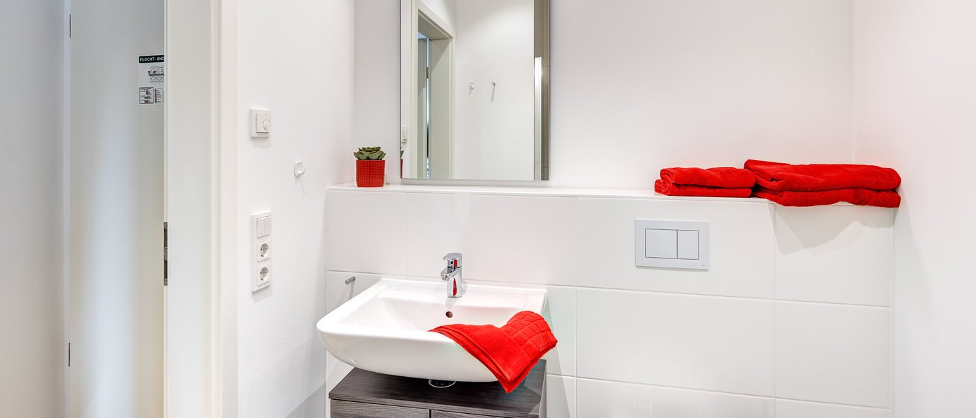 Apartment München Messestadt Riem 01 Badezimmer 14156