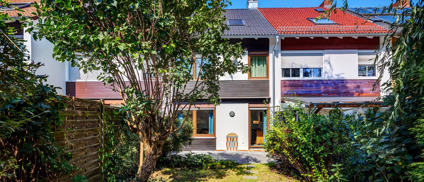 Reihenmittelhaus Germering 02 Garten 14170