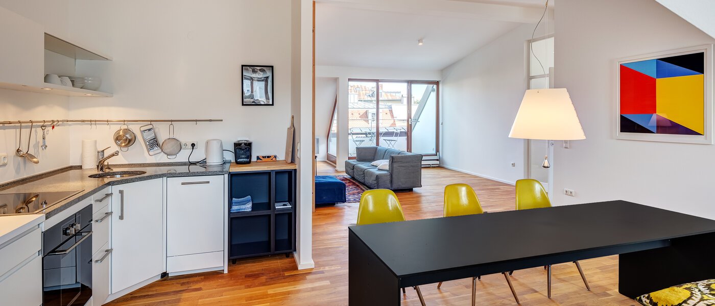 Dachgeschosswohnung München Isarvorstadt 03 Küche 14172