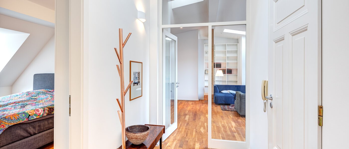 Dachgeschosswohnung München Isarvorstadt 01 Flur/Gang 14172