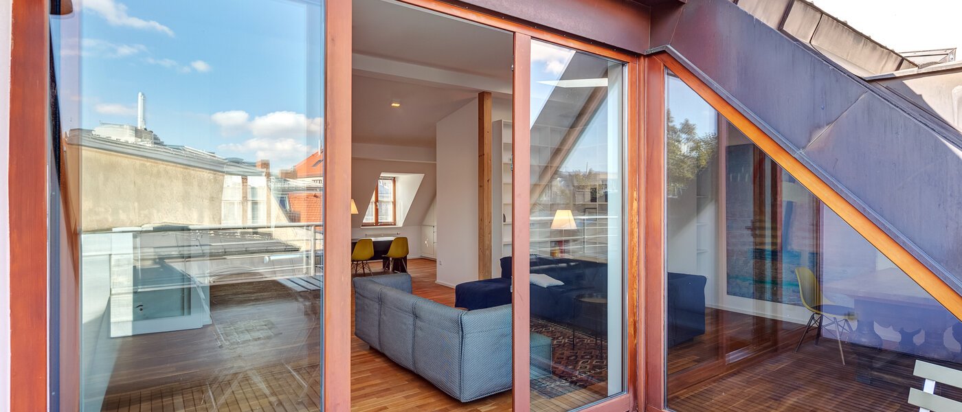 Dachgeschosswohnung München Isarvorstadt 02 Dachterrasse 14172