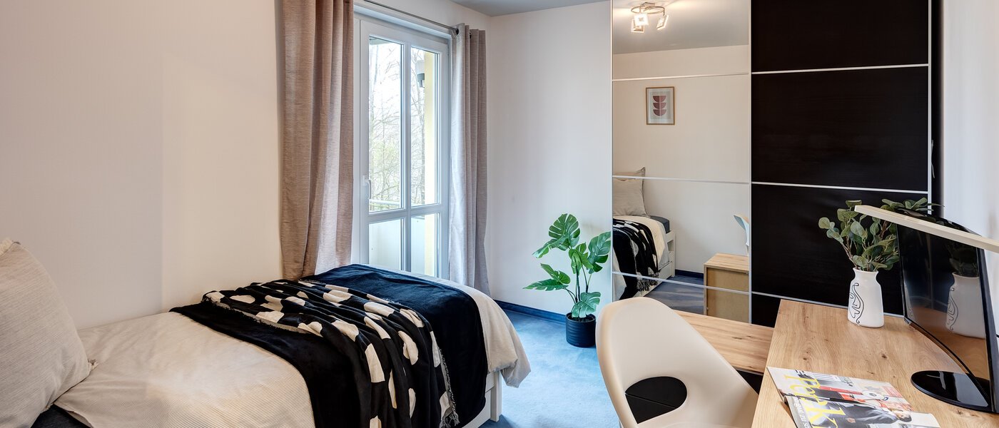 Wohnung Dachau 01 2. Schlafzimmer	 14177