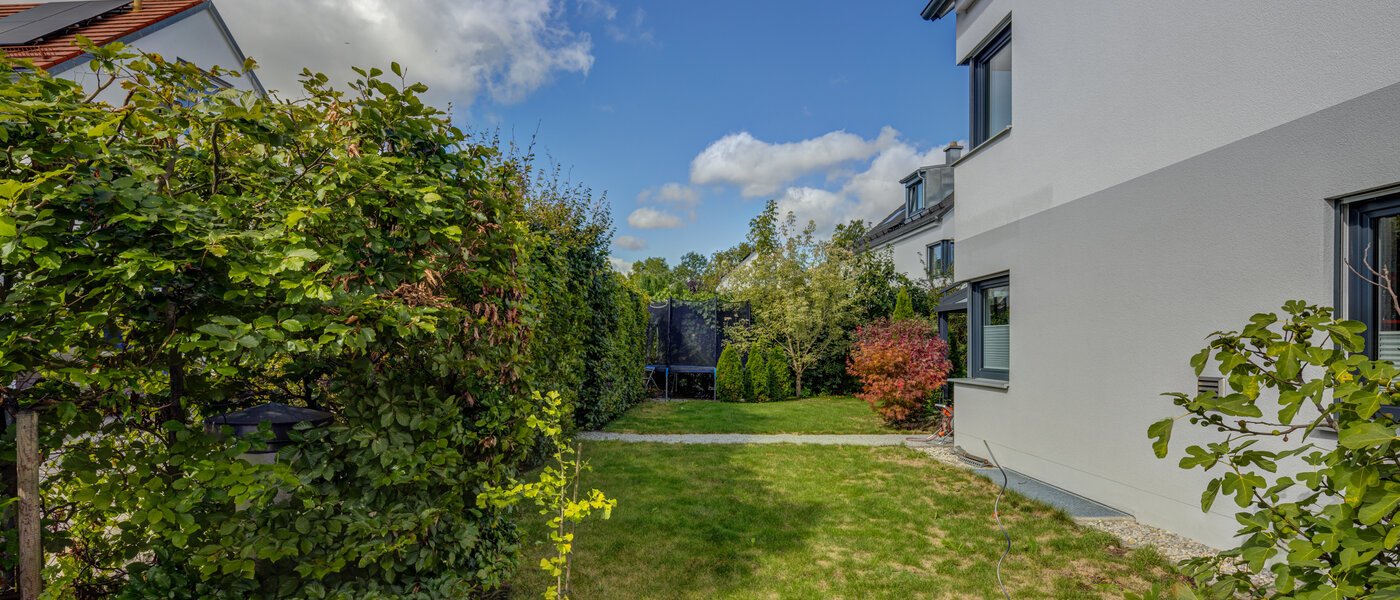 Einfamilienhaus Olching 05 Garten 14179