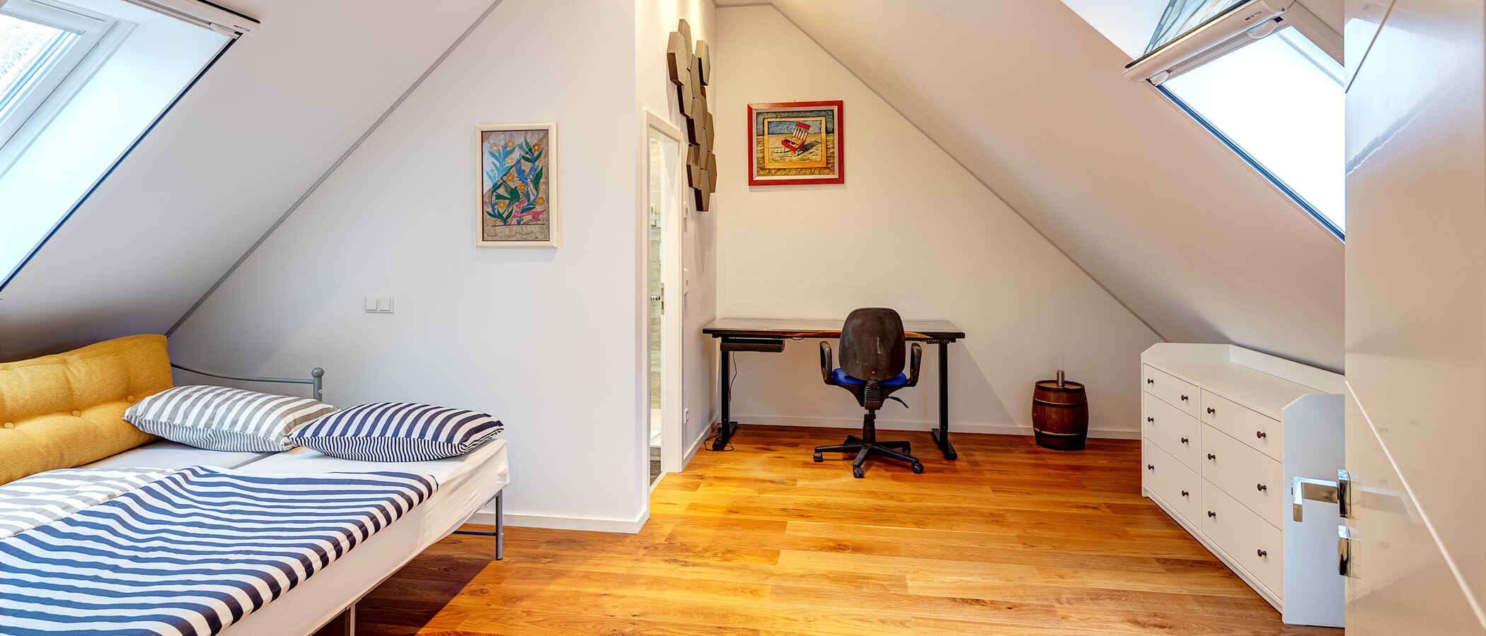 Maisonettewohnung München Solln 02 2. Schlafzimmer	 14193