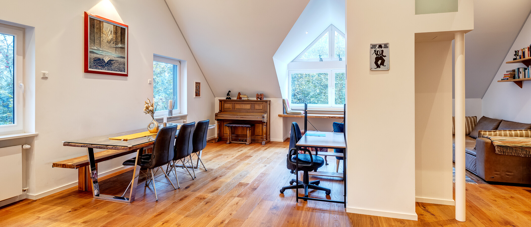 Maisonettewohnung München Solln 01 Wohnbereich 14193